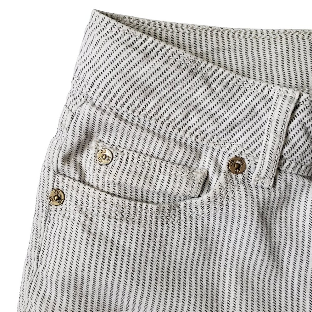 Zara Premium Printed Design Mid Rise Waist Stretchy Skinny Fit Jeans